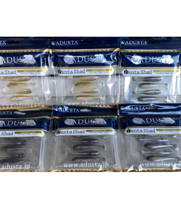 ADUSTA PENTA SHAD 80MM 7KOM.