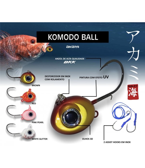 AKAMI KOMODO BALL 150GR 