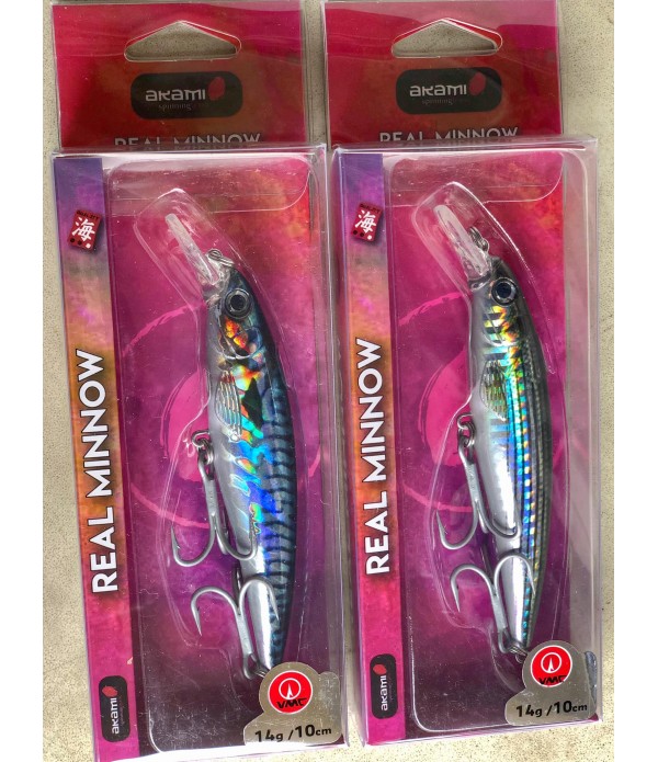VABA AKAMI REAL MINNOW 10CM 14GR