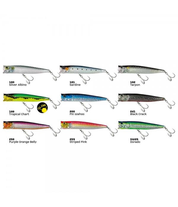 MOLIX BY JACK FIN VABA TARPON POPPER 130T