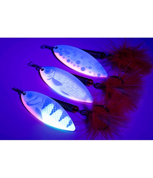 FOX RAGE UV SPINNERS SIZE 6 26 GR