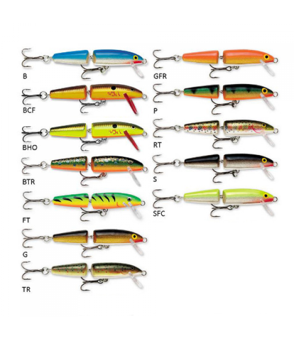 RAPALA VOBLER JOINTED 13CM 18GR
