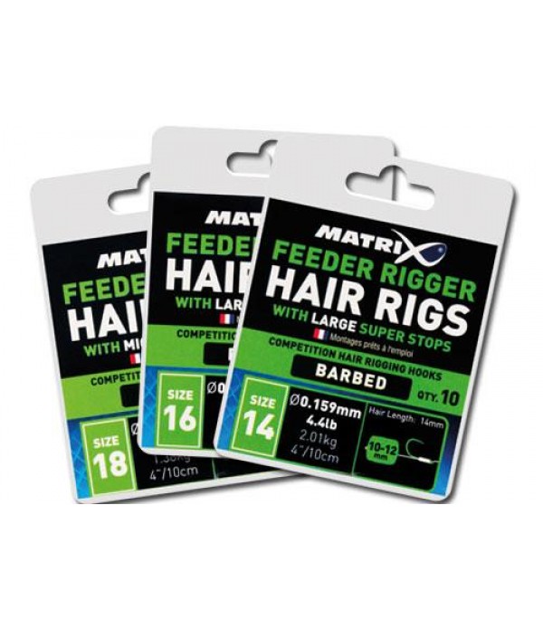 Matrix Feeder Riggers Hair Rigs size 12