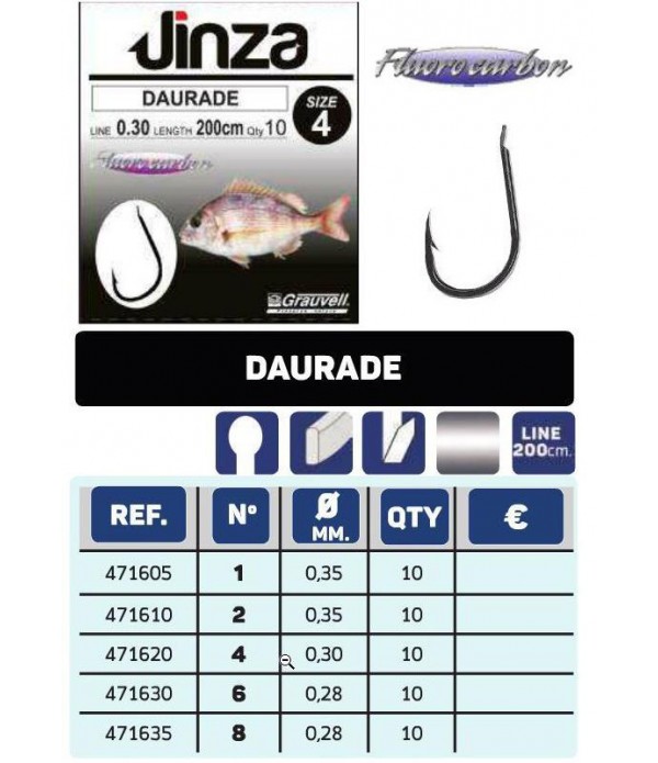 Surfcast Fluorocarbon Hook Book