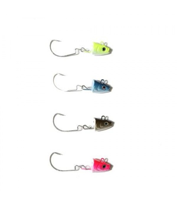 YKR Kisuto "Z" Shad 100 Jig Glava + Trnek 17gr