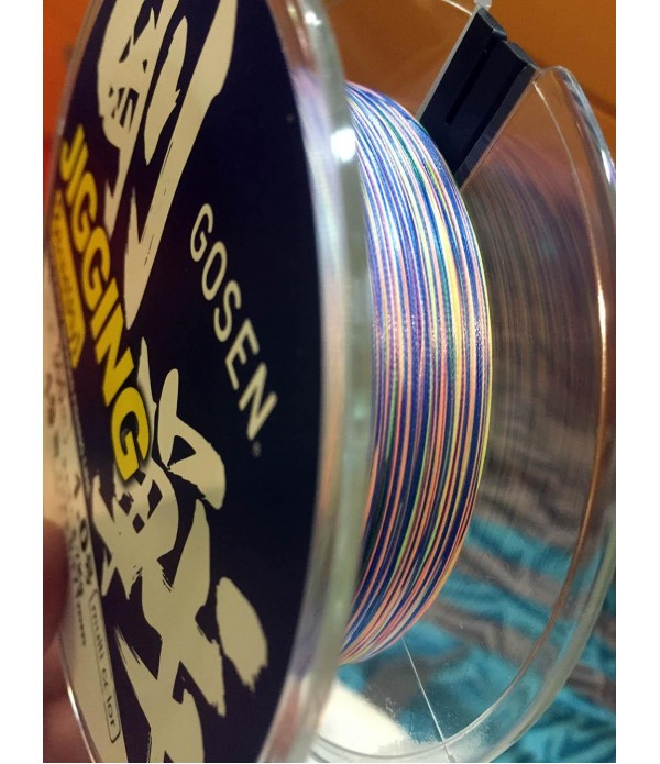 GOSEN VRVICA JIGGING PE 8X MULTICOLOR 300M