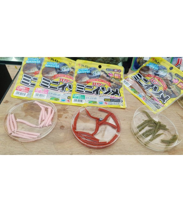 MARUKYU UMETNI ČRVI POWER ISOME SAND WORM M 10CM 15KOM.